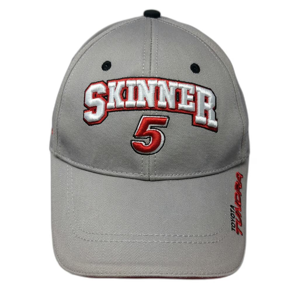 SMI Properties Baseball Cap Gray One Size Mike Skinner NASCAR Toyota Tundra Hat